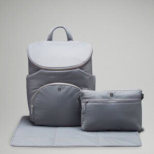 Lululemon New Parent Backpack 17L in Asphalt Grey - Brand New with Tag